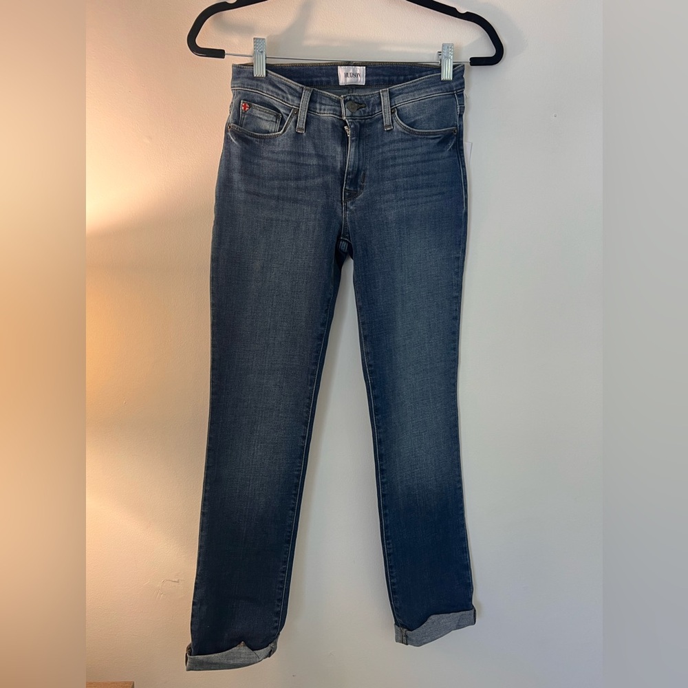 Hudson Natalie Mid Rise Straight Crop NWT
